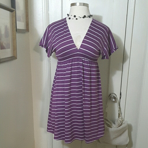 Mossimo Supply Co. Dresses & Skirts - MOSSIMO SUPPLIES  stripped t shirt dress